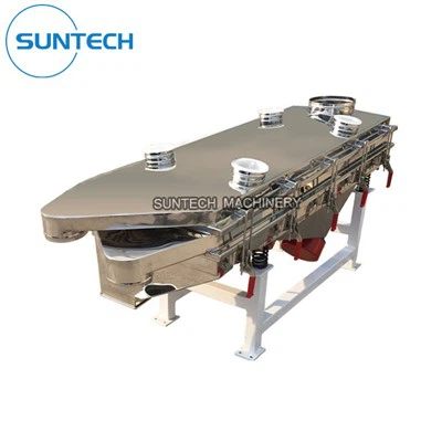 Vollständiges lineares Vibrationssieb aus Edelstahl