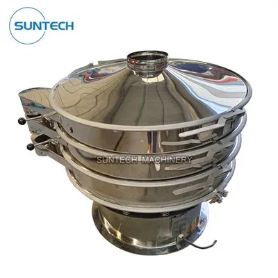 Wie installiere ich die Basis eines rotierenden Vibrationssiebs?